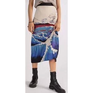 Aldo Matins Ocean Slim Skirt XS Anthropologie